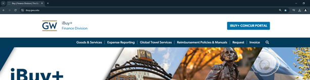 Location of Concur portal login button